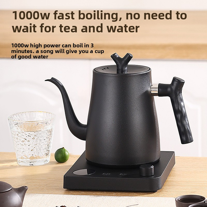 Electric Kettle Temperature Control - Chaleira Elétrica Gooseneck 1.5L em Aço