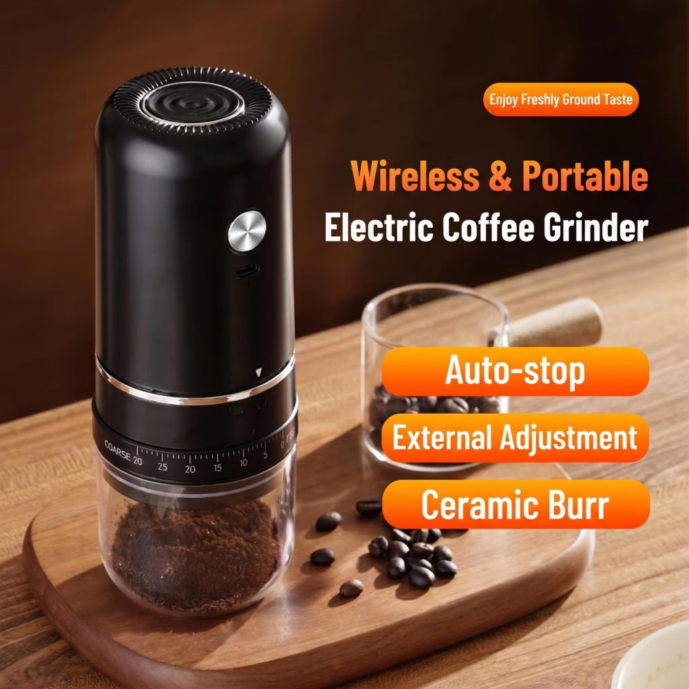 Coffee Bean Grinder Electric - Moedor Elétrico de Grãos de Café