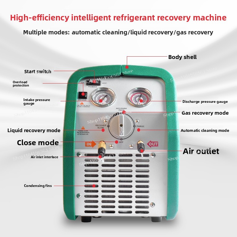 Máquina de recuperação e injeç - Air Conditioners avaliação e preço