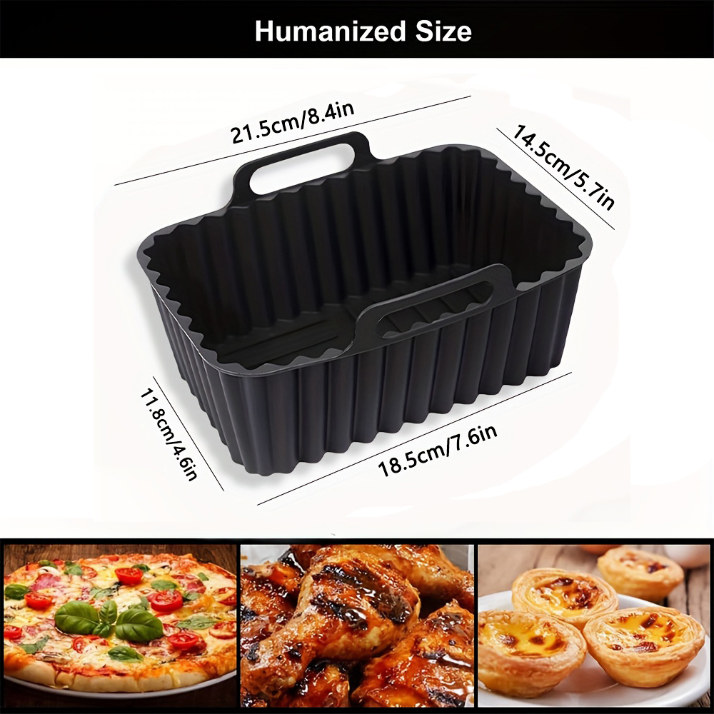2 unidades de panela de silico - Air Fryer Silicone Pot Liner avaliação e preço