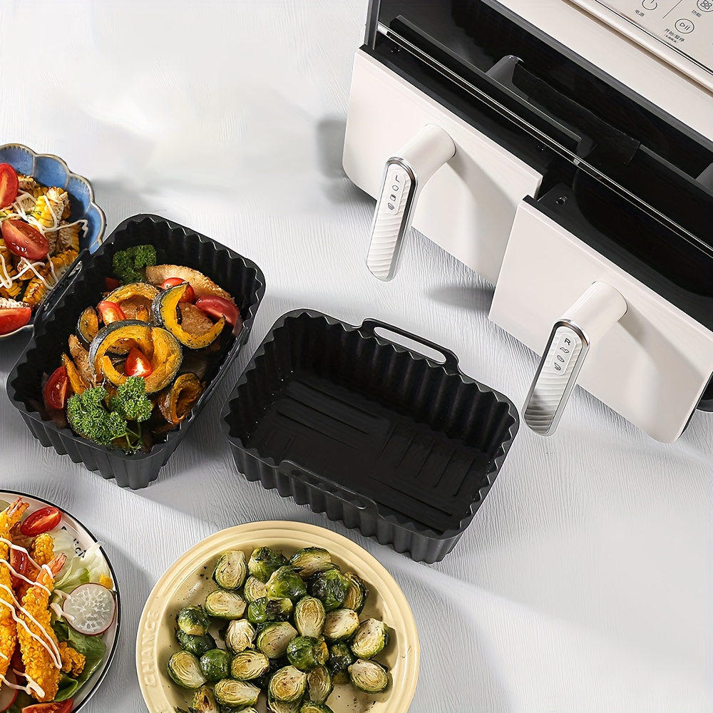 2 unidades de panela de silico - Air Fryer Silicone Pot Liner avaliação e preço