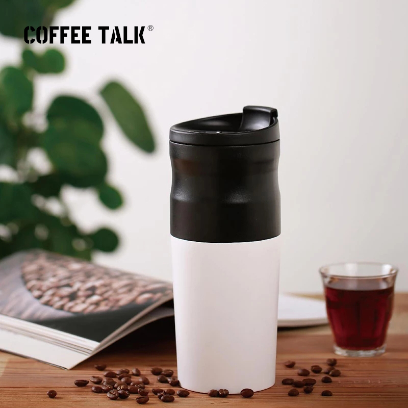 Coffee Talk-Copo De Café De Aç - Coffee Bean Grinder Electric avaliação e preço