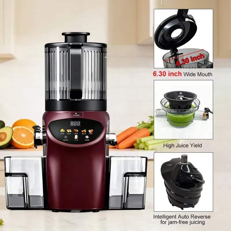 Máquina de Suco de Prensagem a - Electric Slow Juicer Cold Press avaliação e preço