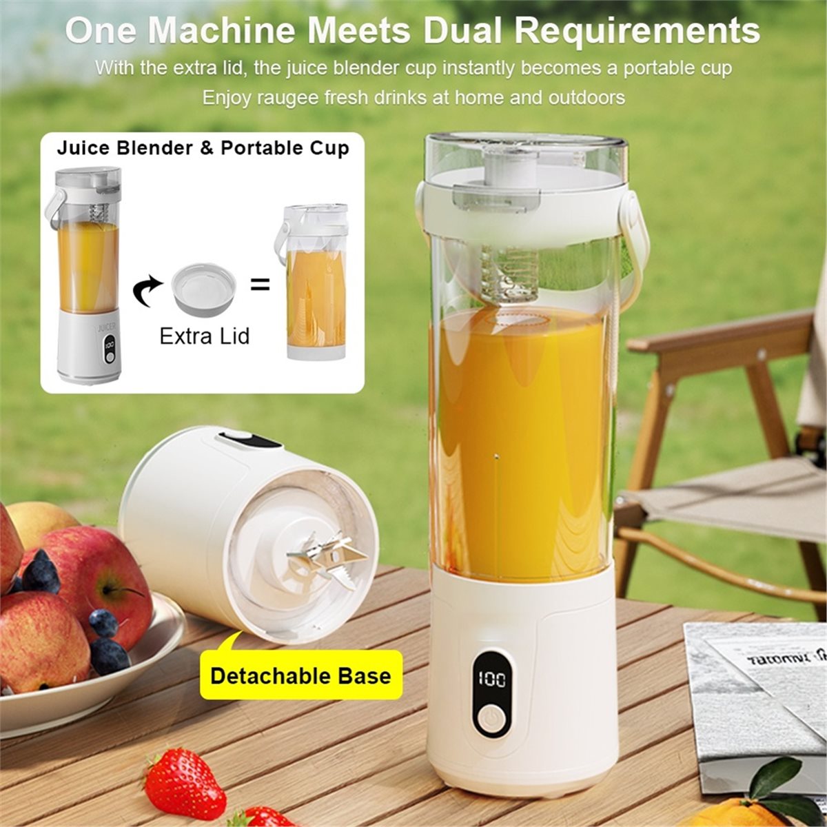 RECOMENDAR】Liquidificador Elét - Portable Blender Usb Rechargeable avaliação e preço