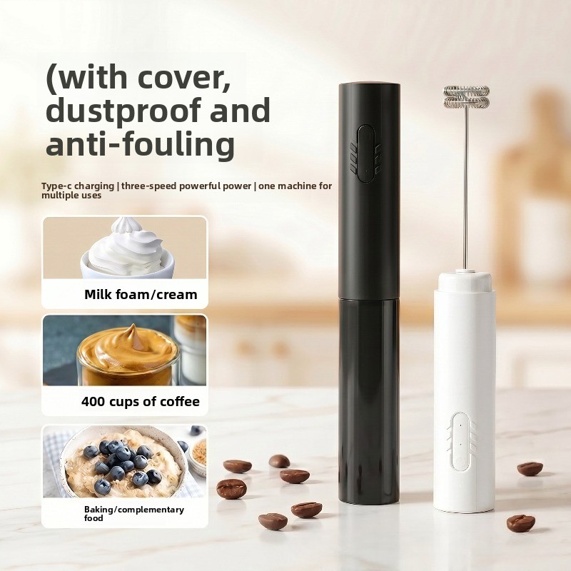 Espumador de Leite Elétrico Po - Electric Milk Frother Handheld avaliação e preço