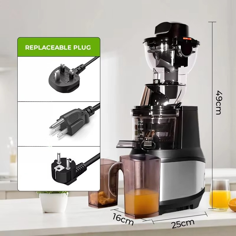 Extrator de Suco Elétrico, Jui - Electric Slow Juicer Cold Press avaliação e preço