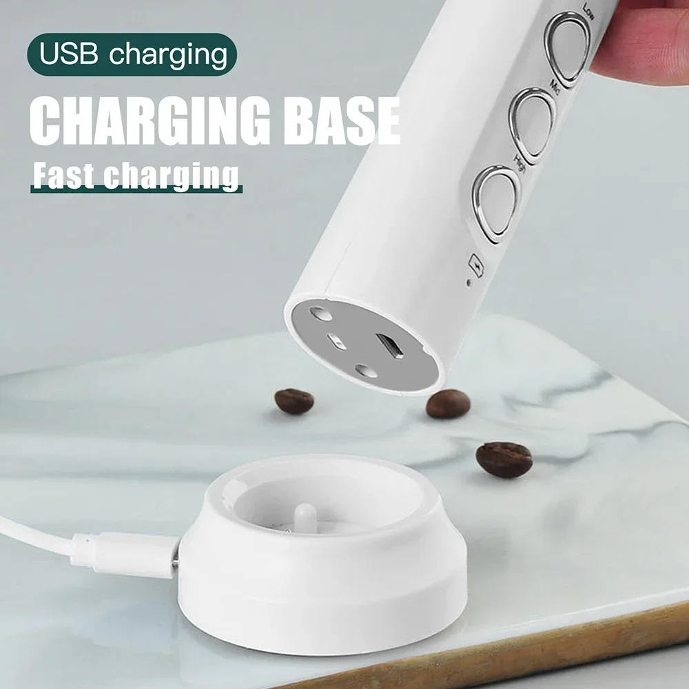 Espumador de Leite Elétrico Po - Portable Blender Usb Rechargeable avaliação e preço