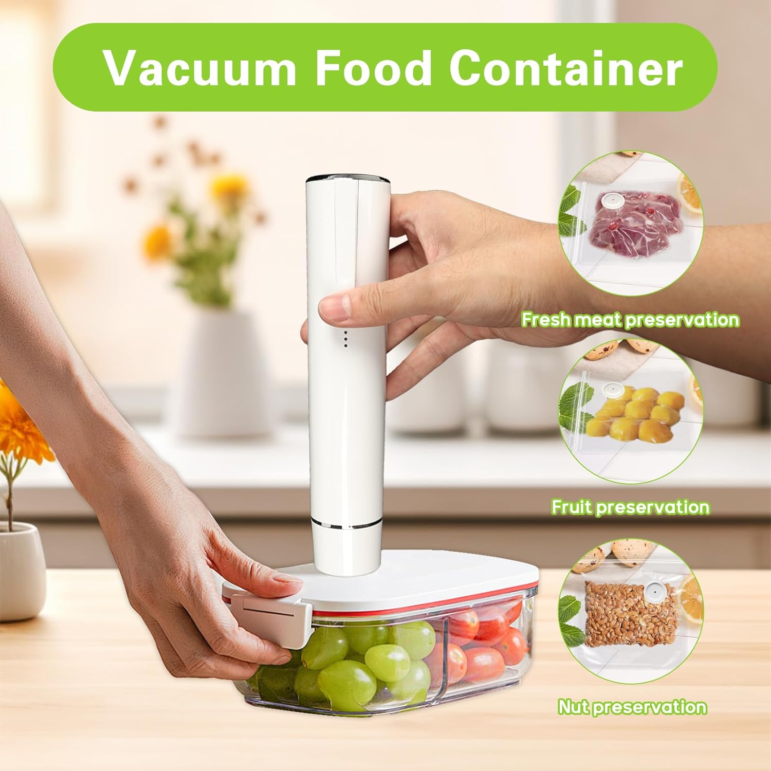 Máquina de selagem a vácuo por - Food Vacuum Sealer Machine avaliação e preço