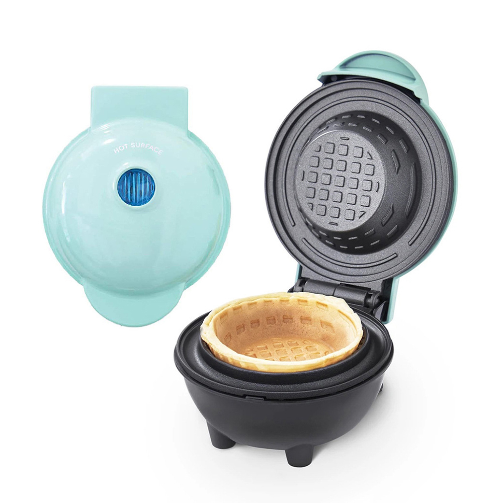 Novo mini waffle tigela fabric - Mini Waffle Maker Machine avaliação e preço